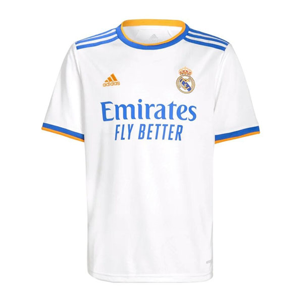 Camiseta Real Madrid 1ª Kit 2021 2022 Blanco